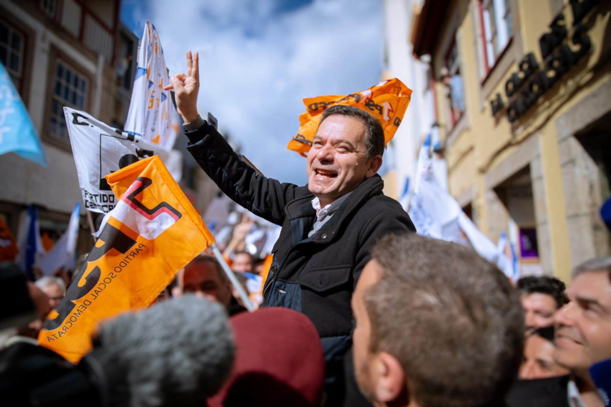 Luis Montenegro, primer ministro y líder de la derecha portuguesa.